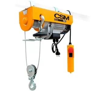 Guincho Elétrico Monofásico TEC 100-200 110V Trava Automática Aço Carbono CSM Acessórios Guincho Elétrico Monofásico TEC 100-200 110V Trava Automática CSM Acessórios