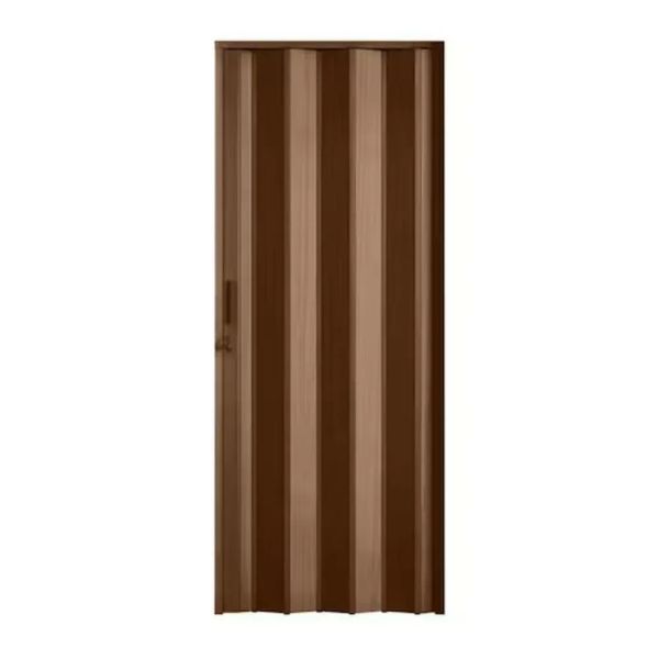 Porta Sanfonada com Trinco em PVC 72x210cm Imbuia BCF