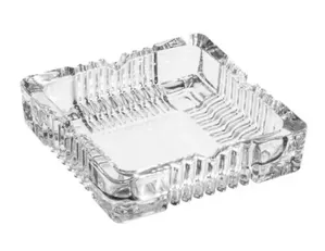 Cinzeiro Vidro 10,5x10,5cm - B10