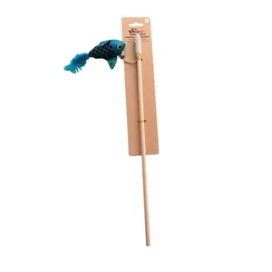 Brinquedo Para Gatos Varinha Interativa Peixe 40cm (MP)