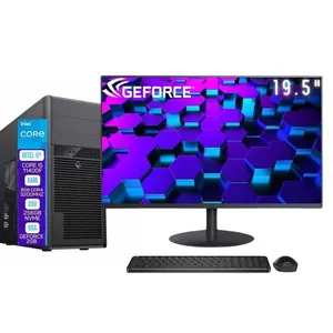 Computador Completo Skill Pro Intel 11ª Geração Core i5 11400F 8GB DDR4 Placa de vídeo Geforce 2GB SSD 256GB Monitor 19.5" LED Windows 11 SP-053