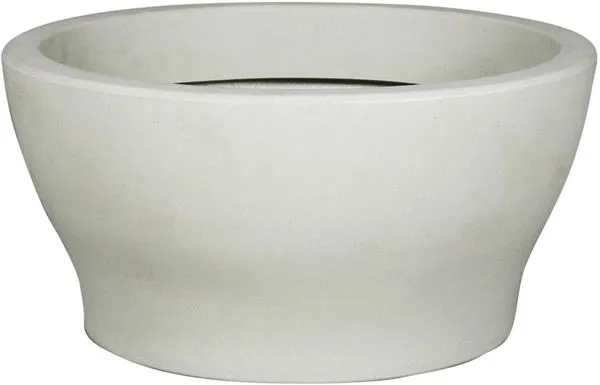 Vaso Decorativo Vasart Lótus Antique Branco 57x28cm