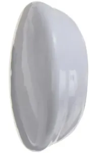 Ponteira Para Varão de Cortina Couselo Gales 28mm Branco