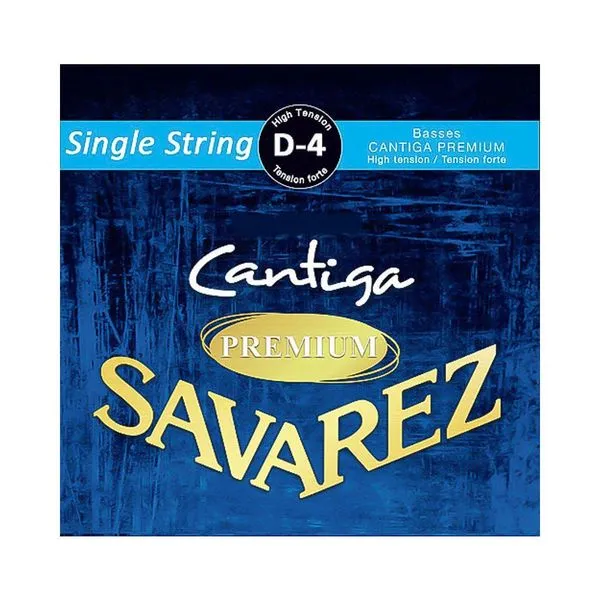 Corda Avulsa para Violão Nylon D 514JP Tensão Alta Alliance Cantiga Premium Savarez Corda Avulsa Violão Nylon D 514JP Tensão Alta Savarez
