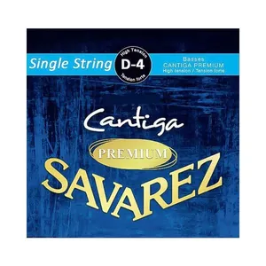 Corda Avulsa para Violão Nylon D 514JP Tensão Alta Alliance Cantiga Premium Savarez Corda Avulsa Violão Nylon D 514JP Tensão Alta Savarez