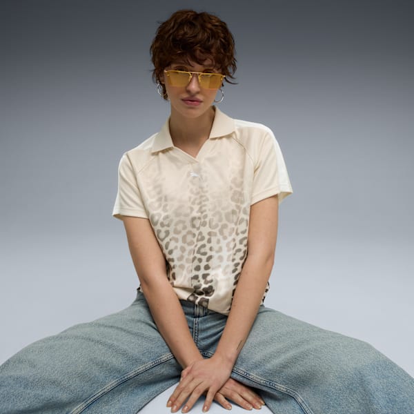 Camisa T7 Leo Luxe Relaxed Football Feminina