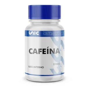 Cafeína 210mg 60 Cápsulas