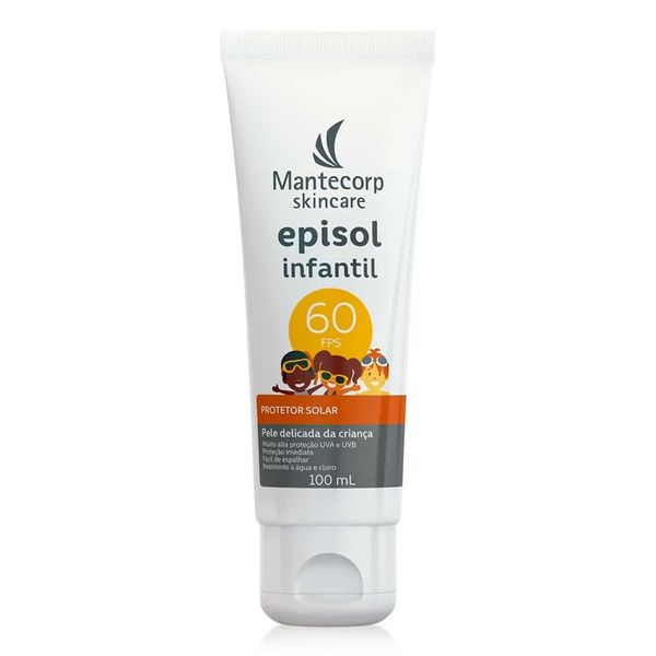 Protetor Solar Episol Infantil Fps 60 100ml
