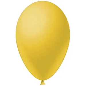 Balão Liso 7 Polegadas Latex Amarelo - Festball