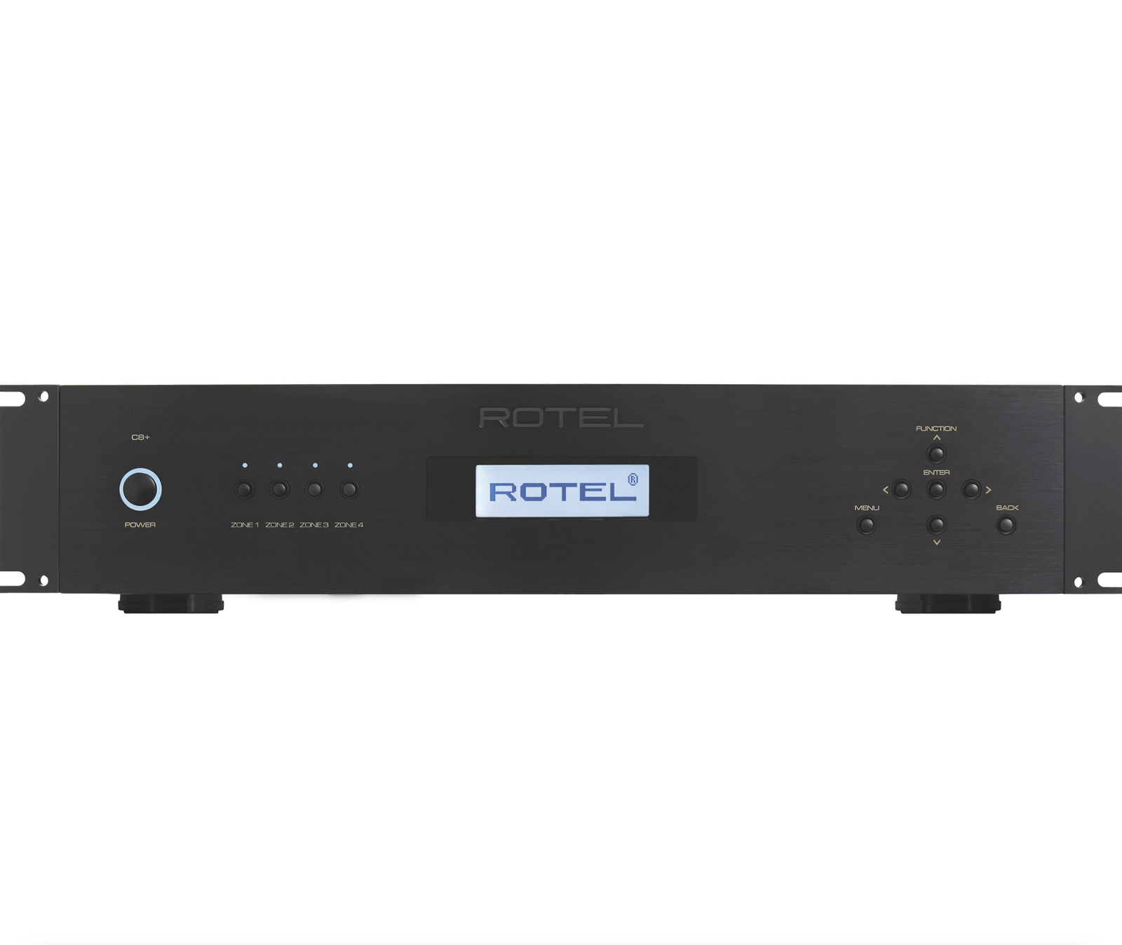 Amplificador multizona Rotel C8+ Classe AB 8 canais 150w