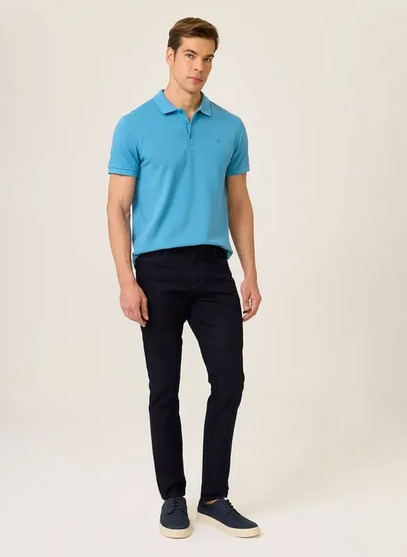 Polo Regular Fit Essential Básica Dudalina Masculina XGG