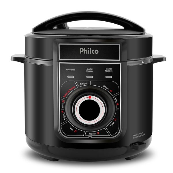 Panela de Pressão Philco PPP02PI Inox Multifuncional 5L 127V