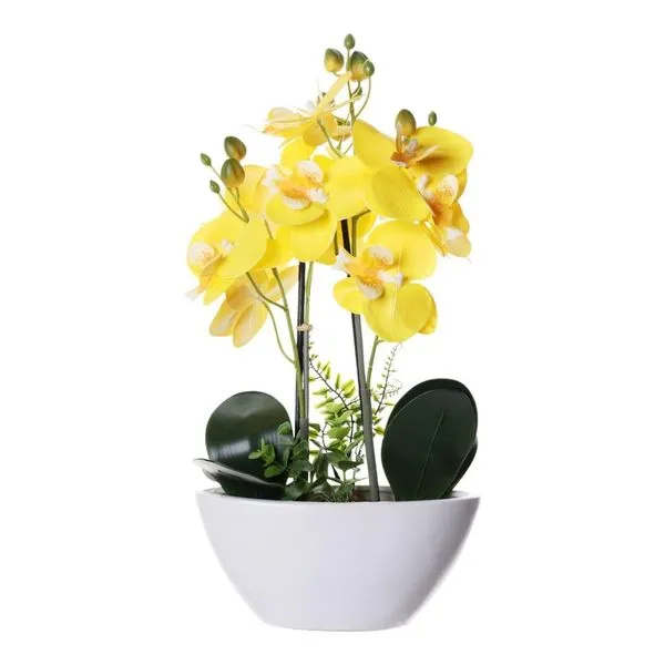 Orquídea Decorativa Concepts Life Amarelo 456-472264