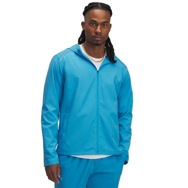 Jaqueta de Corrida Under Armour Launch Masculina P Azul