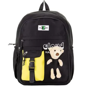 Mochila Feminina Arara Dourada - RY6664 PRETO