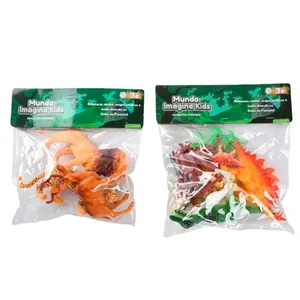 Conjunto Animais Imagina Kids Plástico Sortido LM3164 - honeyhome