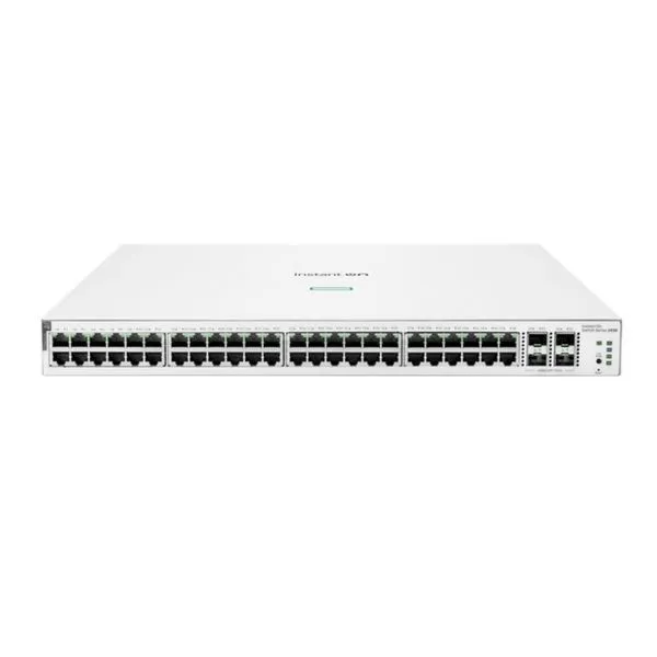 Switch Hpe Aruba Instant On 1930 48 Portas Poe 4p Sfp+ 370w