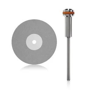 Disco Diamantado Dupla Face 7,0F + Mandril PM Microdont