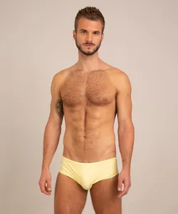 sunga slim com proteção uv50+ amarelo M