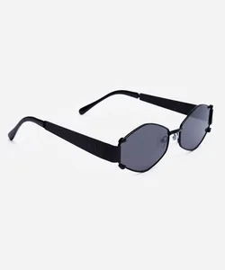 óculos de sol oval triton preto UNICO