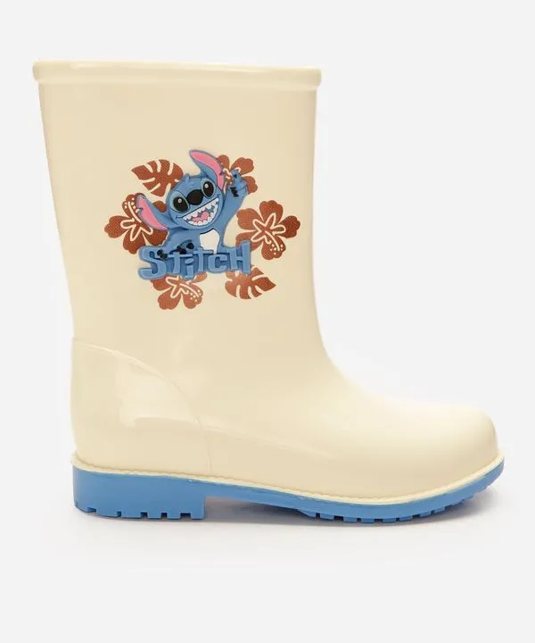 galocha infantil stitch off white 31