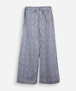 calça pijama juvenil de algodão listrada colorido 12