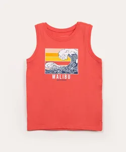 regata infantil malibu vermelha 8