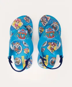 chinelo infantil patrulha canina ipanema azul 22