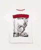 camiseta infantil manga curta homem aranha off white 4
