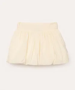 saia de algodão infantil balonê off white 10