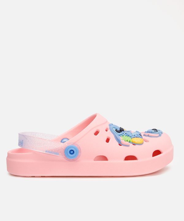 babuche infantil stitch grendene rosa 30