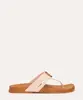 rasteirinha com fivela abraçar grendha off white 36