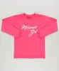Blusa "Mermaid Girl" com Proteção UV50+ Rosa Escuro 10