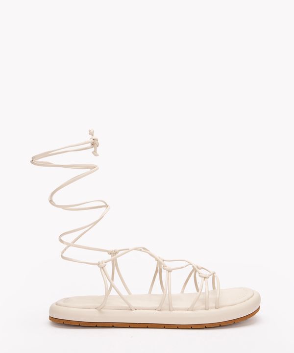 rasteirinha com amarração oneself off white 37