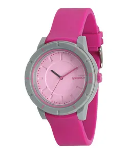 Kit de Relógio Analógico Speedo Feminino + Colar + Par de Brincos - 65093L0EVNV2K1 Rosa Único