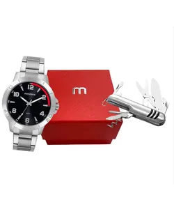relógio mondaine analógico 99701g0mvne1k prateado UNICO
