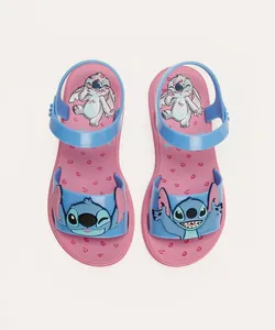 rasteirinha infantil grendene stitch rosa 31