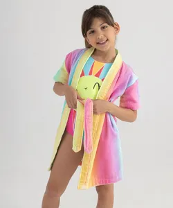 roupão infantil degradê multicor P