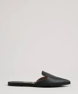 Mule Feminino Vizzano Bico Fino Preto 36