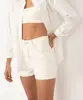 short jeans mom cintura super alta cru 36