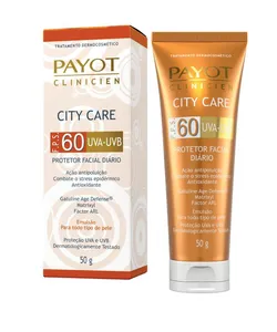 Protetor Solar Facial Clinicien City Care FPS 60 - Payot Único Único