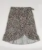 Saia Infantil Estampada Animal Print Onça com Babados Bege 6
