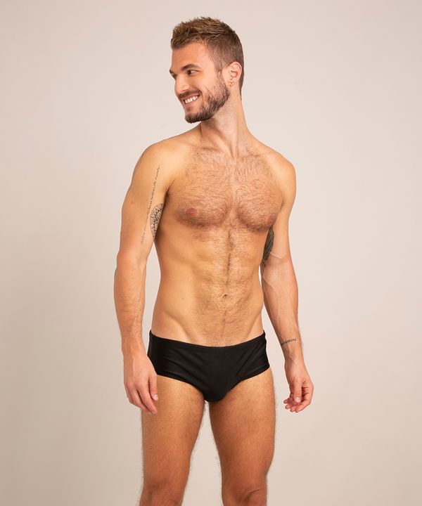 Sunga Slim com Proteção UV50+ Preta G
