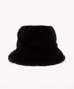chapéu bucket sherpa preto Único