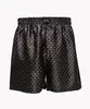 cueca samba canção acetinada geométrica preta G