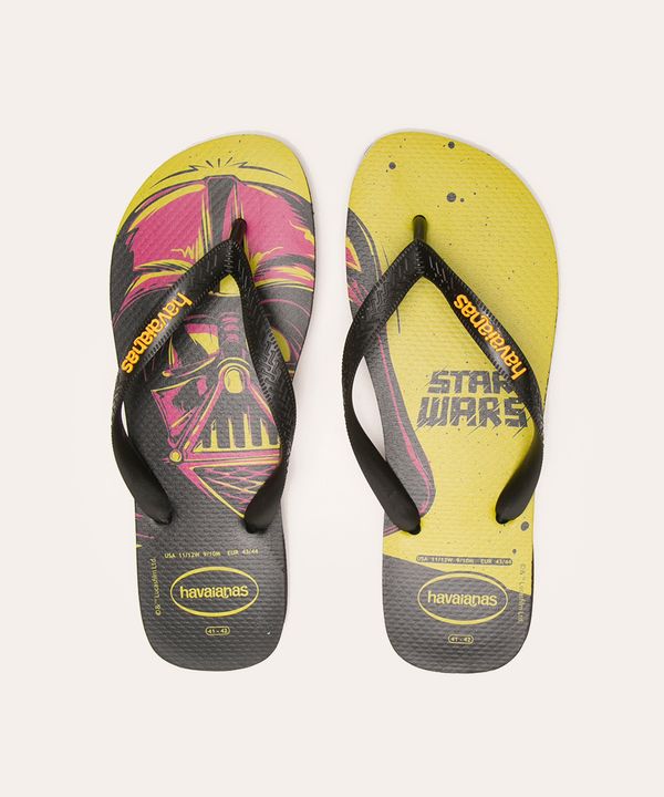 chinelo star wars havaianas preto 37-38