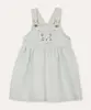 salopete jeans infantil gatinho azul 1