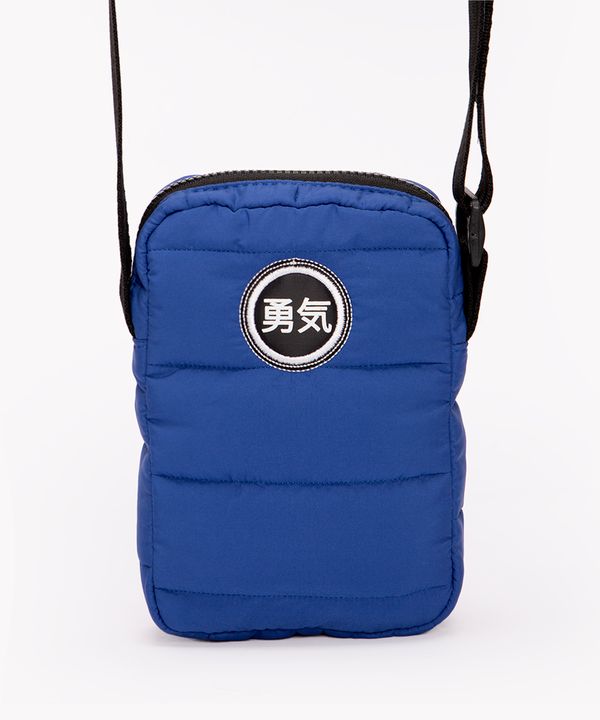 bolsa shoulder bag puffer azul Único