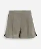 short de alfaiataria juvenil com nervura verde 12