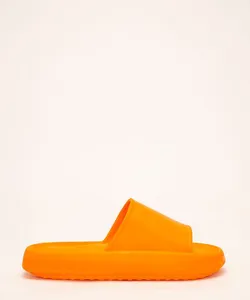 chinelo nuvem slide esportivo laranja 35-36